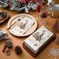 thumbnail image 4 of 200 Pcs Christmas Napkins Disposable Christmas Tree Paper Guest Towels for Bathroom Decorative Hand Towel 2 Ply Guest Paper Napkins for Xmas Winter Holiday Kitchen Party Supplies, 4 of 13