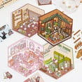thumbnail image 1 of Musbetu DIY Project 3D House Stickers Adults Kids Funny Cartoon Sticker Stress Relief Miniature Scene Decals, 1 of 7