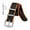 Black with Orange Edge, variant on Nylon Watch Band 18mm Military Ballistic Nylon Replacement Watch Strap with Stainless Steel Buckle for Men Women