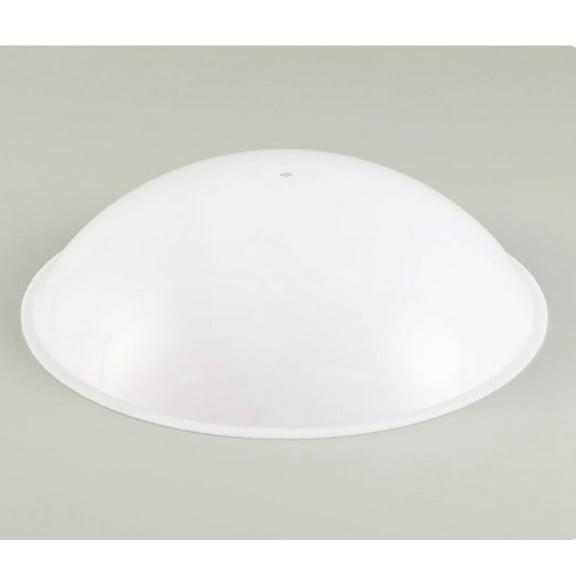 LOLIPPYY White Acrylic Semicircle Lampshade - Replacement Light Cover for Indoor Floor, Ceiling, Table Lamps & Hanging Fixtures