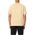 thumbnail image 5 of BVnarty Men's Solid Thin‑Knit Relaxed‑Fit Crew Neck Short Sleeve T‑Shirt, Soft Summer Streetwear Tops Beige XXXL, 5 of 5