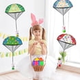 thumbnail image 6 of 8 Pack Prefilled Easter Eggs Parachute Toys, Easter Basket Stuffers with Hand Throw Flying Toys for Kids Boys Girls Easter Egg Fillers, Easter Party Favor, 6 of 7