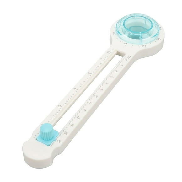 Cortador De Papel Circular, Herramienta Profesional De Corte De Papel Circular De Plástico PP Rotación Manual De 360 grados Para álbumes De Recortes Para Hacer