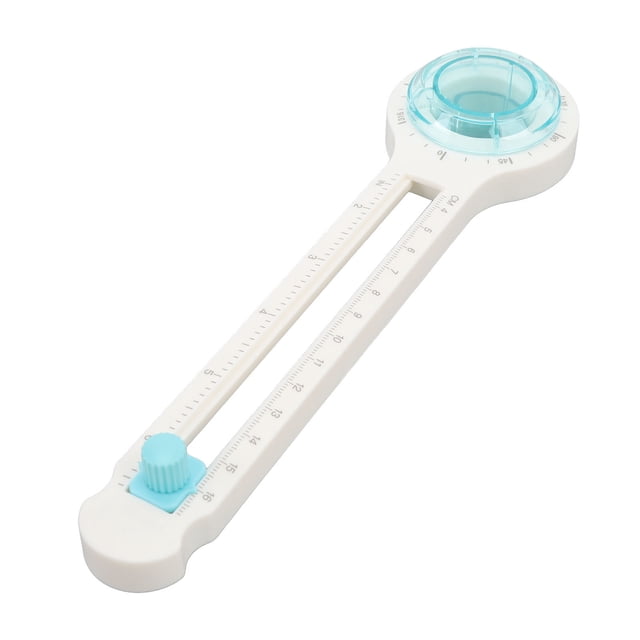 Cortador De Papel Circular, Herramienta Profesional De Corte De Papel Circular De Plástico PP Rotación Manual De 360 grados Para álbumes De Recortes Para Hacer