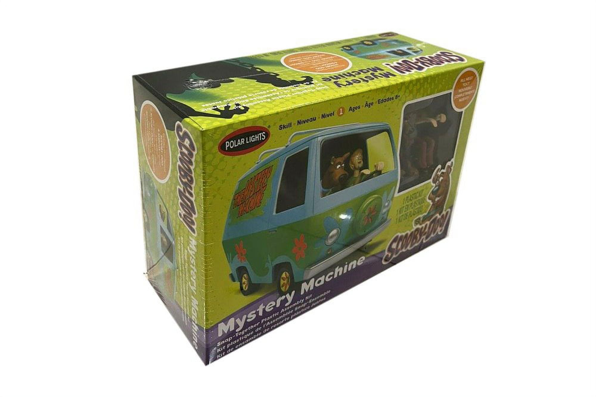 Skill 1 Snap Model Kit The Mystery Machine with Two Figurines (Scooby-Doo  and Shaggy) 1/25 Scale Model by Polar Lights