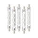 thumbnail image 1 of 5 Pack R7s 118mm 300w 230v,r7s Halogen Linear Light Bulb, Dimmable Halogen Lamp For Construction Wo, 1 of 5
