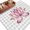 Off-White, variant on Pink Lotus Flowers Bathroom Rug Washable 2x3 Entryway Rug Non Slip Classic Love Heart Leaves Blue Front Door Mat Low Pile Indoor Doormat Throw Floor Carpet for Kitchen Bedroom Entrance