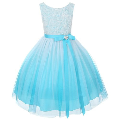 sky blue dress for kids