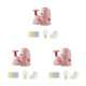 thumbnail image 3 of Ounissouiy Ligero Air-Rocket Launch Outdoor Toy Soaring Rocket Saucer Foot Launcher Luminous Kid Sport Toys para Pink Type1 NO1, 3 of 6