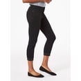 thumbnail image 4 of Signature by Levi Strauss & Co. Women's Modern Mid Rise Capri, 4 of 4