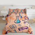 thumbnail image 2 of Homewish Math Equation 3 Pieces Queen Comforter Set For Teens Boys Girls,Mathematics Formula Ultra Soft Bedding Sets,Subject Theme Bedding Comforter Set,Lightweight Room Decor,Reversible, 2 of 8