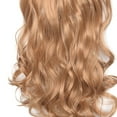 thumbnail image 7 of Clip in Hair Extensions, 20" Long Wavy Curly Wig, Synthetic Wig for Women, Natural as Real Hair, for Daily Party Cosplay-E-19.7''Length, 7 of 7