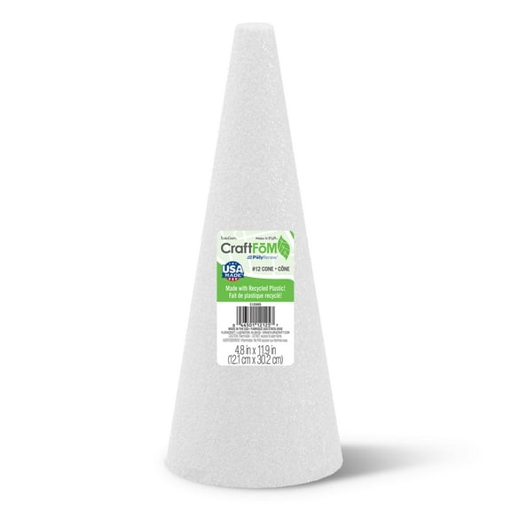 FloraCraft CraftFoM Cones, 12 in x 5 in