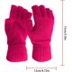 thumbnail image 4 of Adult Ski Gloves Women Snow Gloves Winter Gloves Men's Women's Fleece Lined Knitted Gloves Light Winter Gloves Women, 4 of 4
