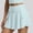 Light Blue, variant on Skirts for Women Pleated Tennis Skirt with High Waist Shorts Skorts Lightweight Windbreaker-Style Everyday for Daily Work Light Blue S