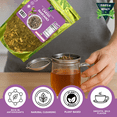 thumbnail image 2 of Green Royalty Milk Thistle Tea (Cardo Mariano) 4 oz | Natural Loose Leaf Herbal Tea | 100% Raw & Non-GMO | Supports Wellness & Daily Herbal Infusions | Product of Mexico, 2 of 7