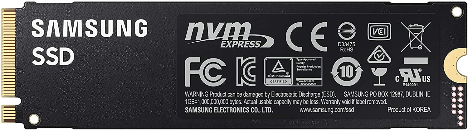 SAMSUNG 980 PRO Heatsink M.2 2280 1TB PCI-Express 4.0 x4 - Internal Solid  State Drive (SSD) - MZ-V8P1T0CW 