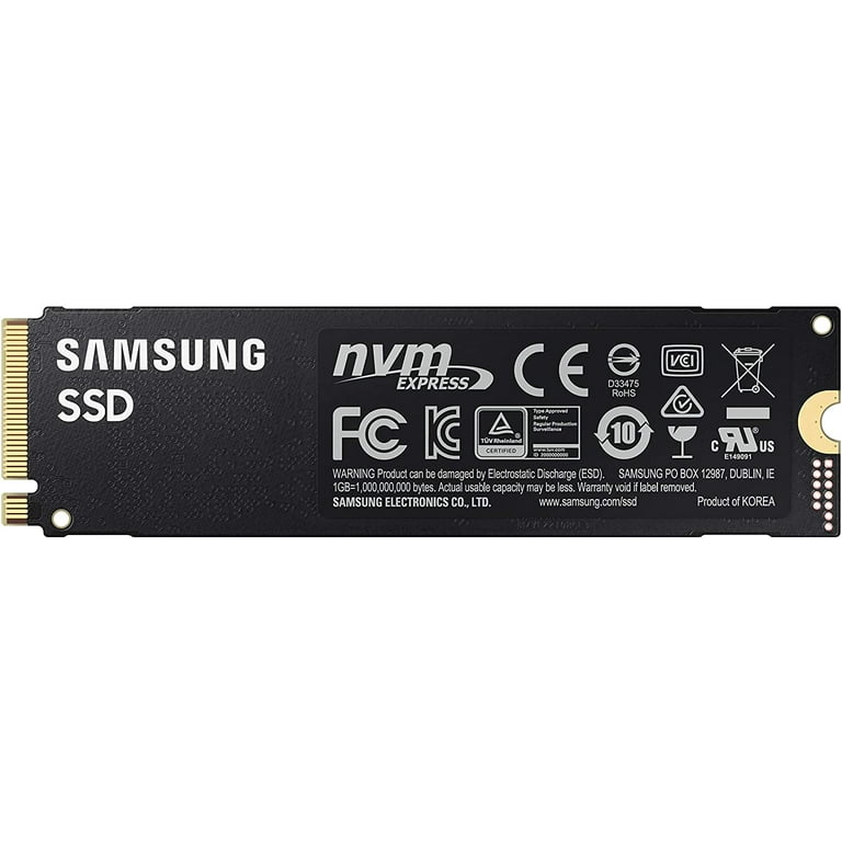 SAMSUNG 980 PRO Series - 1TB PCIe Gen4. X4 NVMe 1.3c - M.2 Internal SSD - MZ -V8P1T0B/AM 