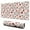 White Cow Strawberry, variant on Long Mouse Pads for Desk,White Cow Black Spot Pattern Desk Mats on Top Of Desks, Desk Mouse Pad Extra Large with 3mm Non-Slip Base and Stitched Edge for Gaming,Office,Work,Home 31.5"x15.7"