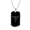 Military Chain (Gold), variant on Sacred Geometry Abstract Symbol Triangle Dog Tag Necklace Stainless Steel 24" Chain Silver Tone or Gold Tone