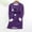 Purple, variant on Ayfxijin Long Sleeve Shirts for Women,Women's Round Neck Thickened Warm Long Sleeve