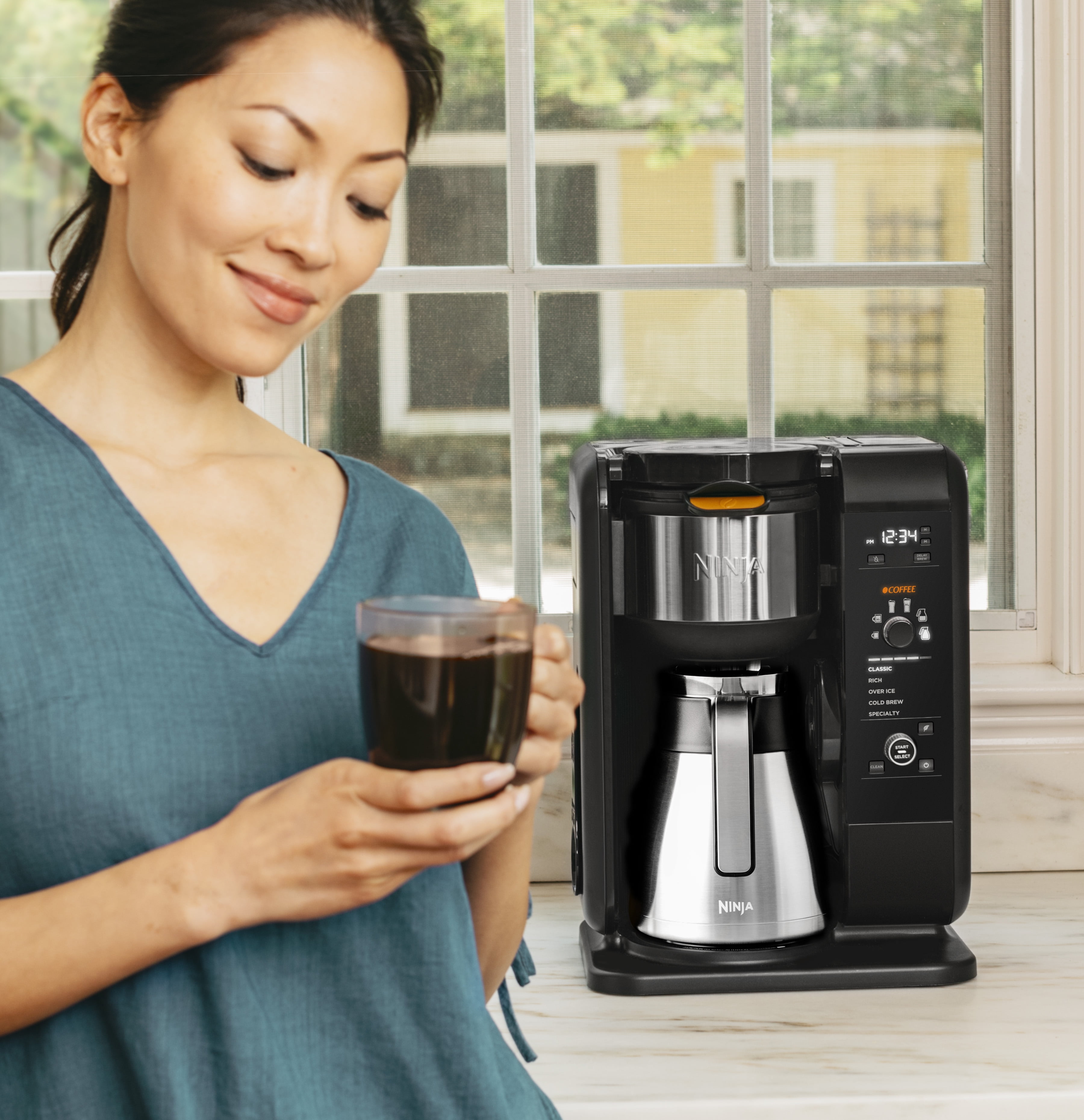 NINJA CP307 Hot & Cold Brewed System Tea & Coffee Maker Review SCA