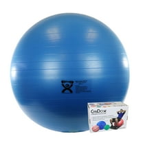CanDo 85 cm (33.5") ABS inflatable ball, blue, boxed