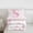 Pink S, variant on Castle Fairy Girls Monogrammed Letter 2-Piece Twin Comforter Set, Pink Bow Bedding