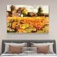 thumbnail image 4 of Póster de lienzo con pintura de paisaje de otoño impresionista, decoración de dormitorio, paisaje deportivo, decoración de oficina, regalo, estilo marco, 20 x 30 cm, 4 of 8