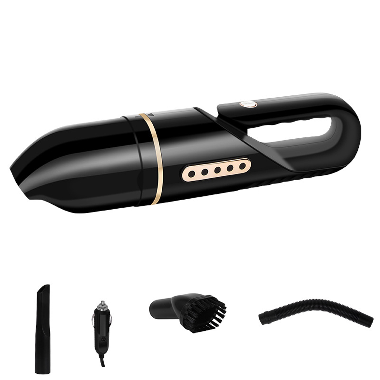 Warkul Car Vacuum Cleaner with Burush, Handheld Portable Car Corded Vacuum 4500PA for Travel, RV