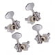 thumbnail image 4 of Clavijas de afinación para ukelele 2L2R Cabezas de Sintonizadores Llaves Piezas de instrumentos Plata Gloria Clavijas de afinación de ukelele, 4 of 9