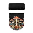 thumbnail image 5 of HELLHERO Mushroom Bathroom Toilet Cozy Set Adjustable & Washable and Reusable Toilet Lid Dust Cover Set Easy to Clean 2 Piece, 5 of 8