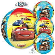 16 inch CARS ORBZ • Long Lasting Orbz Spherical Balloon • Party Supplies Decorations