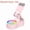 Bluetooth Version Pink, variant on [Fast Shipping]Wireless Induction Audio Bluetooth Speaker 5-In-1 Phone Holder, 2025 New Induction Speaker, 3000mAh Rechargeable Speaker With Colorful Ambient Light Foldable For Tablet Apple Android