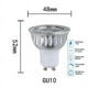 thumbnail image 1 of Bombilla LED RGB MR16 E27 E14 GU10 COB, foco LED regulable de 5W, 220V, 110V, tubo de luz superbrillante equivalente a lámpara halógena de 30W, 1 of 4