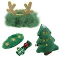 thumbnail image 2 of Accesorio de Costura y Bordado para Colección de Artesanía - Pinza de Pelo Navideña, Verde Lindo y Exquisito, Broche con Goma, Clip BB - Decoración de Pelo Navideño Ideal para Regalo, 2 of 14
