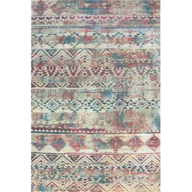 Dynamic Rugs BA467719199 Tapis Rectangulaire Contemporain 3 Pi. 11 Po. x 5 Pi. 7 Po. Bali 7719 - 199 Multicolore