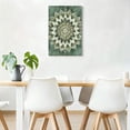 thumbnail image 4 of Sage Green Mandala Framed Canvas Wall Art - Boho Watercolor Flower Print, Spiritual Zen Decor For Living Room, Bedroom, Yoga Studio, Meditation Room 8*12inch(20*30cm), 4 of 6