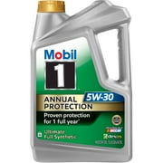 (3 pack) Mobil 1 Annual Protection 5W30, 5 qt