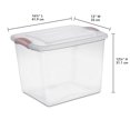 thumbnail image 2 of Sterilite 26L Latch Box - Pink, 2 of 4
