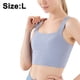 thumbnail image 2 of Sujetador deportivo de palangre para mujer, camiseta sin mangas acolchada sin aros, soporte medio para yoga, entrenamiento y fitness, 2 of 5