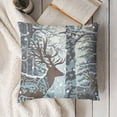 thumbnail image 3 of SHANXI Pillow Covers Christmas Landscape s Throw Pillows Pillow Case for Home Sofa Bedroom Livingroom Decor 24x24in, 3 of 5