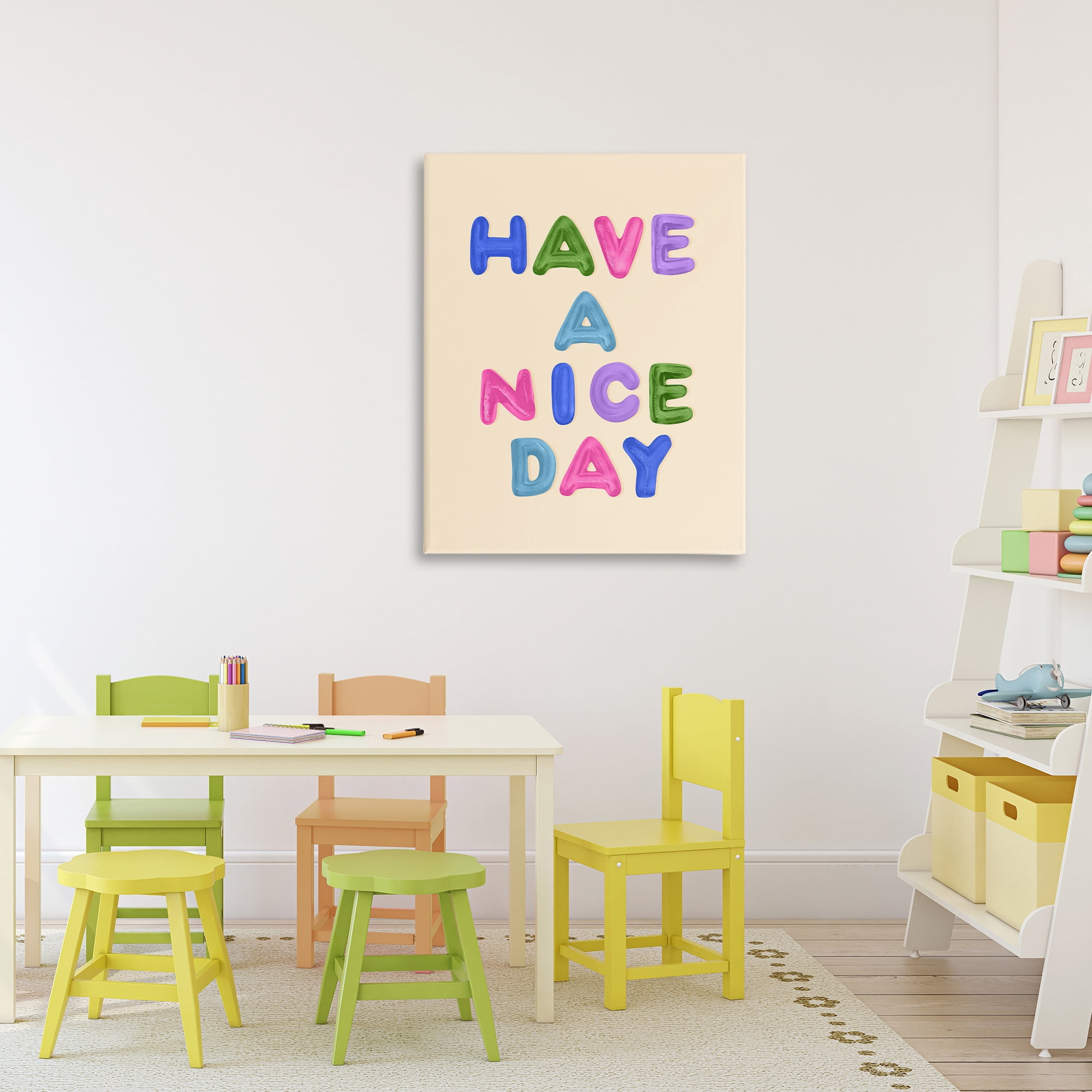 Stupell Industries Have a Nice Day Gummies Canvas Wall Art, design by LISH Creative