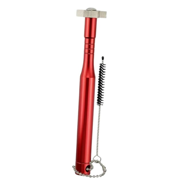 Siruishop Golf Club Groove Sharpener Cleaning Tool for Golfer Gift Practice Enthusiast red