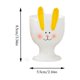 thumbnail image 3 of Easter Ceramic Ornaments Egg Carrying Rabbits Egg Cup Home Decorations Party Props, 3 of 6