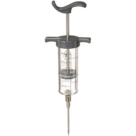 

Outset Q120 Marinade Injector with Removable Needle Stainless Steel and Plastic