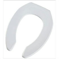 Bemis 1955SSCT000 Elongated Open Front Toilet Seat,White