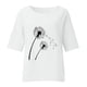 thumbnail image 4 of Fiudx Ropa de Mujer Blusa Holgada con Estampado de Manga 3/4 para Mujer, Estilo Informal, con Estampado de Alzheimers, 4 of 4