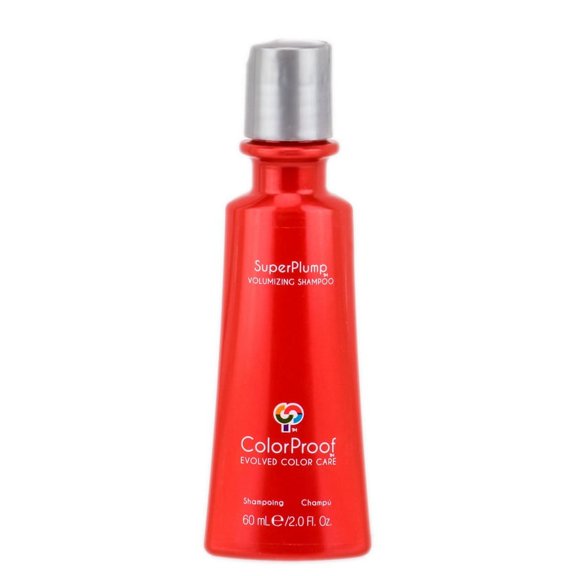 2 oz , ColorProof SuperPlump Volumizing Shampoo, hair scalp beauty - Pack of 3 w/ SLEEKSHOP 3-in-1 Comb-Brush