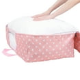 thumbnail image 4 of Unique Bargains 1 Pack Clothes Storage Bags Moving Bags Pink 23.5*16.5*9.5in, 4 of 7